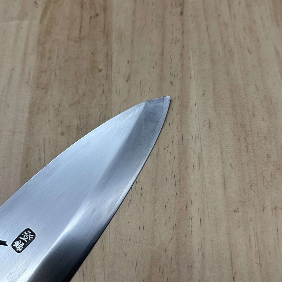 Usato Giapponese Dello Chef Kitchen Coltello 政次 Argento 3 Acciaio Deba 290/150 - Immagine 2 di 4