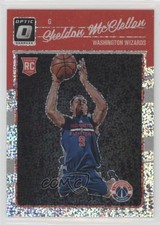 2016-17 Panini Donruss Optic White Sparkle Prizm Sheldon McClellan #199 0f8