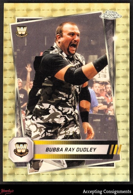 2025 Topps Chrome WWE Superfractors #9 Bubba Ray Dudley 1/1