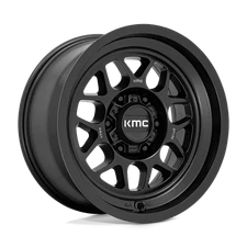 KMC KM725 Terra 17X9 -38 Satin Black Wheel 5X127 5X5 (QTY 1) KM725MX17905038N