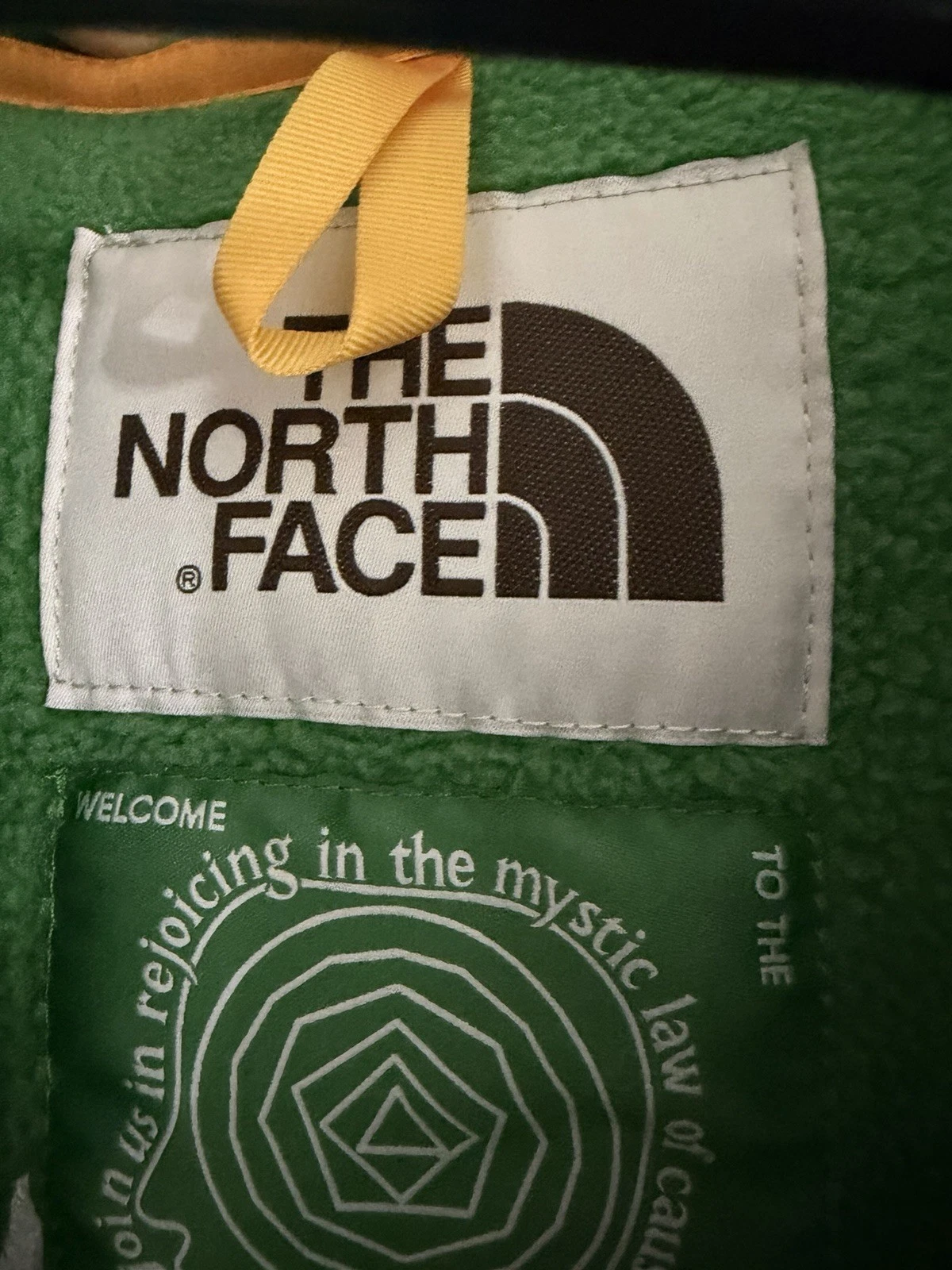 North Face x Brain Dead 89 Placket Pullover Fleece Green Size Large - product detail image 7