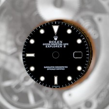 NEW Rolex 16570 Explorer II Quadrante ONLY SWISS