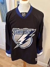 Vintage NHL Jersey Tampa Bay Lightning CCM Reebok Ice Hockey Jersey Large
