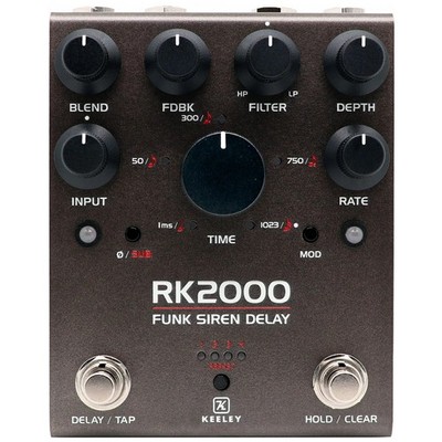 NEU: Keeley Electronics RK2000 Funk Siren Delay Effektpedal Stereo MIDI Boutique