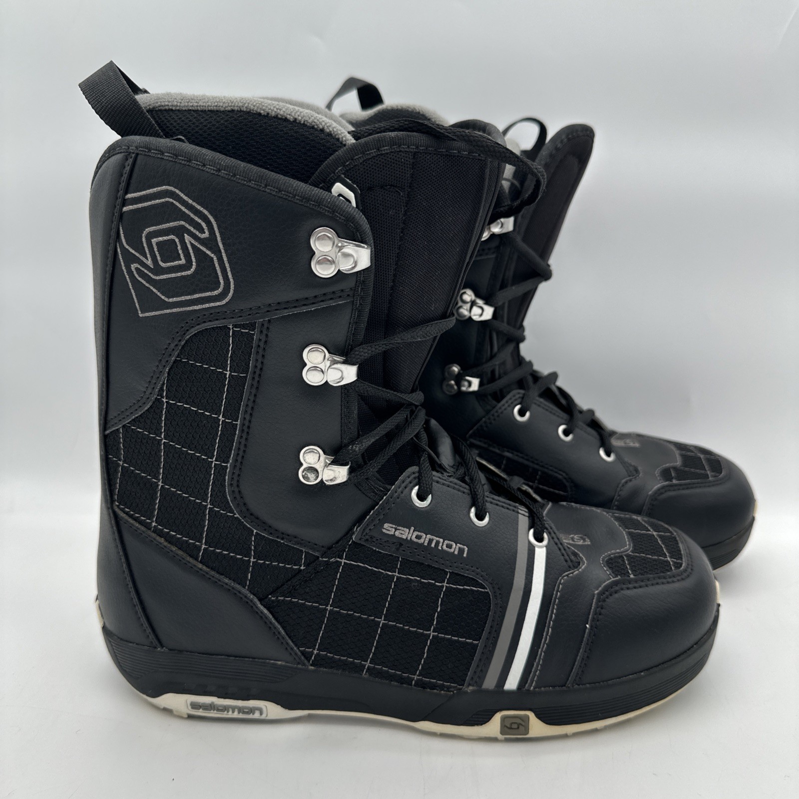 Stivali neri da snowboard Salomon Echelon Thermic Fit da uomo taglia US 9 5 UK 9