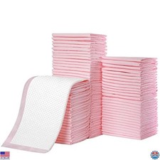 100 Disposable Changing Pad Liners Ultra Soft Waterproof 13x18 in Baby Diapers