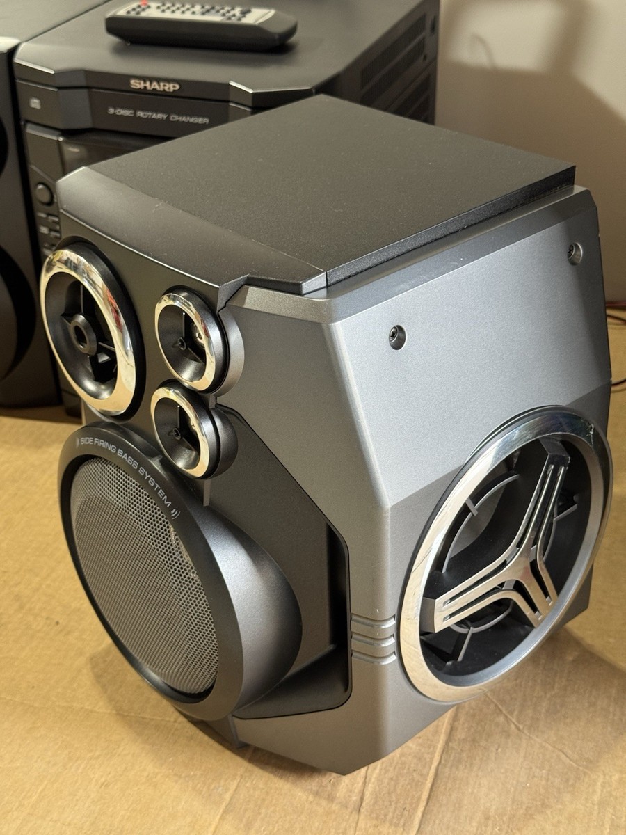 SHARP CD-E99 Mini Shelf Component Stereo System AM/FM 3Disc Dual