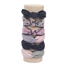 Vertical Headband Holder Hairband Display Stand Storage Headband Yellow Linen