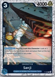 Sanji P-068 (Pirate Foil) Premium Booster -The Best- Vol. 2