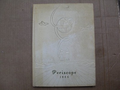 vintage 1955 Periscope high school annual year book Menomonee Falls Wisconsin