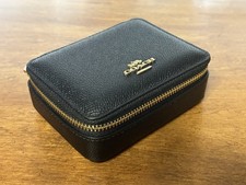 Coach Daily/Weekly Pill Box/Case - Black - C4579 - NEW with tags