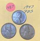 1947 PDS Lincoln Wheat Cent #1437