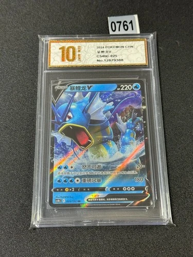 Gyarados V RR CS4bC-025/132 Pokemon Card Chinese Grade 10