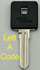 1 Key Blank Uncut Blade Harley Davidson Sportster XL 883 XL883 Low Police Super