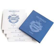 Jargar Classic 4/4 Medium Tension Cello String Set All Chrome   201360