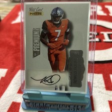 2022 Wild Card MATTE Romeo Doubs MB-A Premium Autographed Football Card Auto