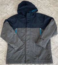 Gap Winter Jacket Boys XXL 14-16 Blue Gray Color Block