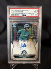 2023 Bowman - Chrome Prospect Mega Box Autographs Lazaro Montes #BMA-LM (AU, RC)