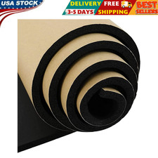 3/4''T x 12''W x 59''L Neoprene Sponge Foam Rubber Sheet Roll with Self-Adhesive