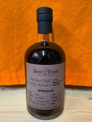 Williamson Best Dram 2014 8yo - Islay Blended Malt Scotch Whisky