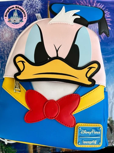 2024 Disney Loungefly Mini Backpack Donald Duck 90th Anniversary Color Changing