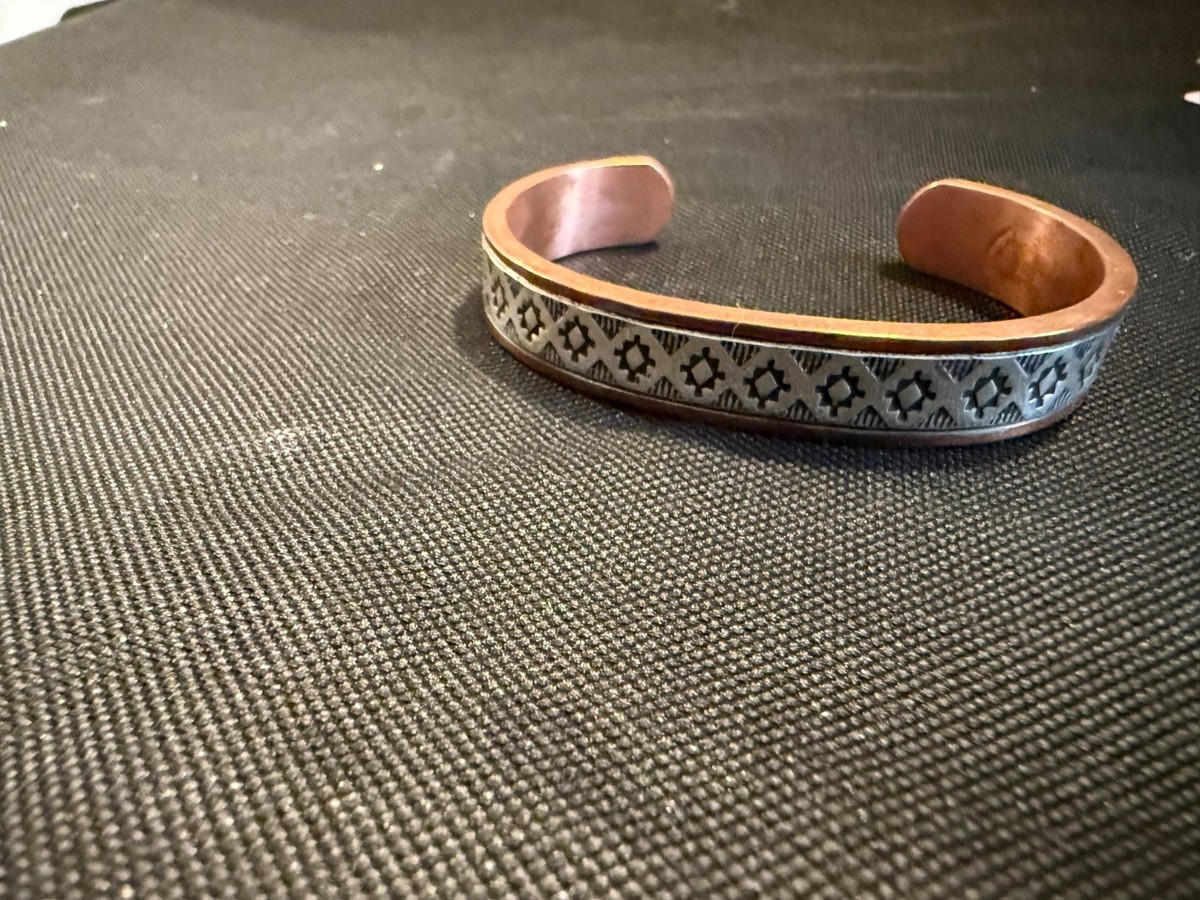 Navajo Bracelet Native American Copper Jewelry Native American 