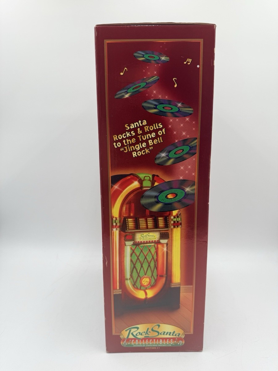 Rock Santa Collectibles Jingle Bell Rock Animated Santa Claus for