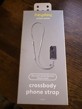 Heyday Artist Series Crossbody Strap Silver For Smart Phones