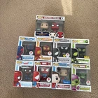 Spider-Man Funko Pop! Lot Of 9