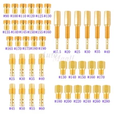42pcs Carb Main Pilot Slow Jet for Mikuni RS34 RS36 RS38 RS40 Flat Slide Rack