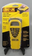 Strait-Line Laser Tape Measures 50 Feet Calculates Cubic & Sq Foot Model 64030