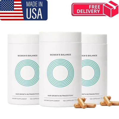(pack of 3) Women s Balance Hair Growth Supplements - Ages 45 and up - NEW-