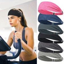 Headband Stretch Sports Yoga Gym Running Fitness Hair Band Head Wrap Sweatband