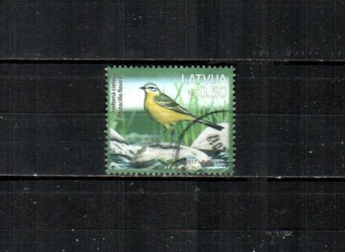 LATVIA ( 1v ) Bird F/VF Used ( 2017 ) #7 - Picture 1 of 1