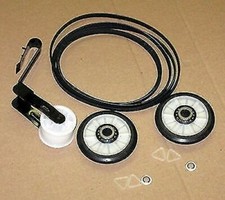 Dryer Belt Pulley WP4392065 341241 691366 pully Roller Kit for Whirlpool Roper