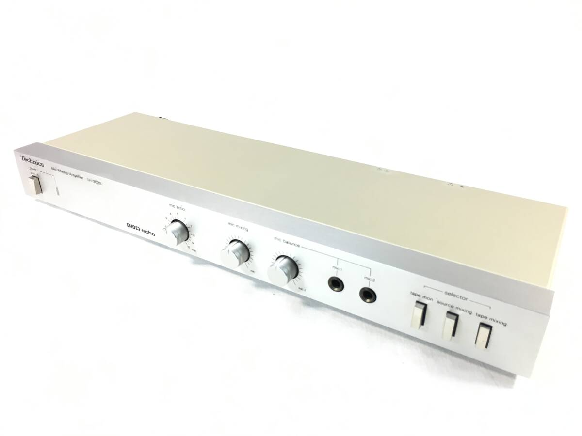 Technics SH-3025 Microphone mixer with 2 microphone inputs Tested
