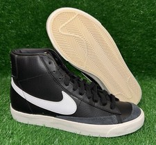 Nike Blazer Mid 77 Vintage Black White Sail Size 8 BQ6806-002 New Defect