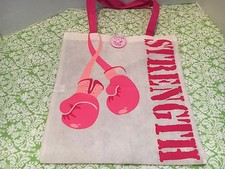 Breast Cancer Boxing Glove Tote Bag