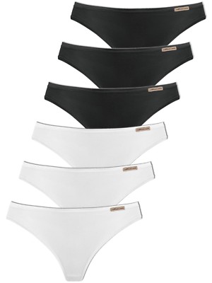 comazo earth 6er Sparpack Damen String 1462764, Gr. 36-44