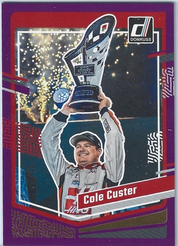 Tarjetas paralelas púrpuras Panini Donruss NASCAR 2024/99 1-200: ELIGE DE LA LISTA - Imagen 5 de 10