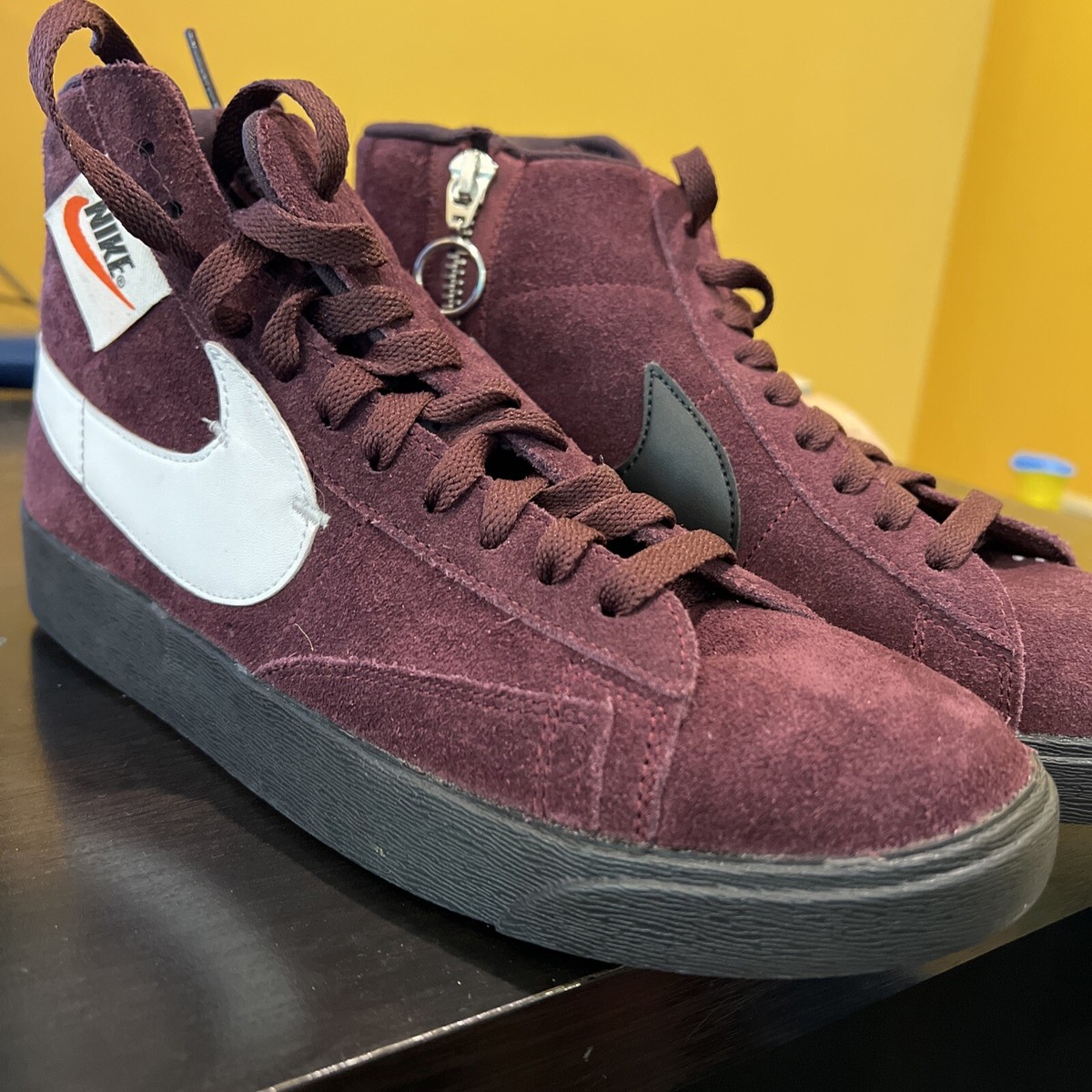 nike blazer mid rebel red