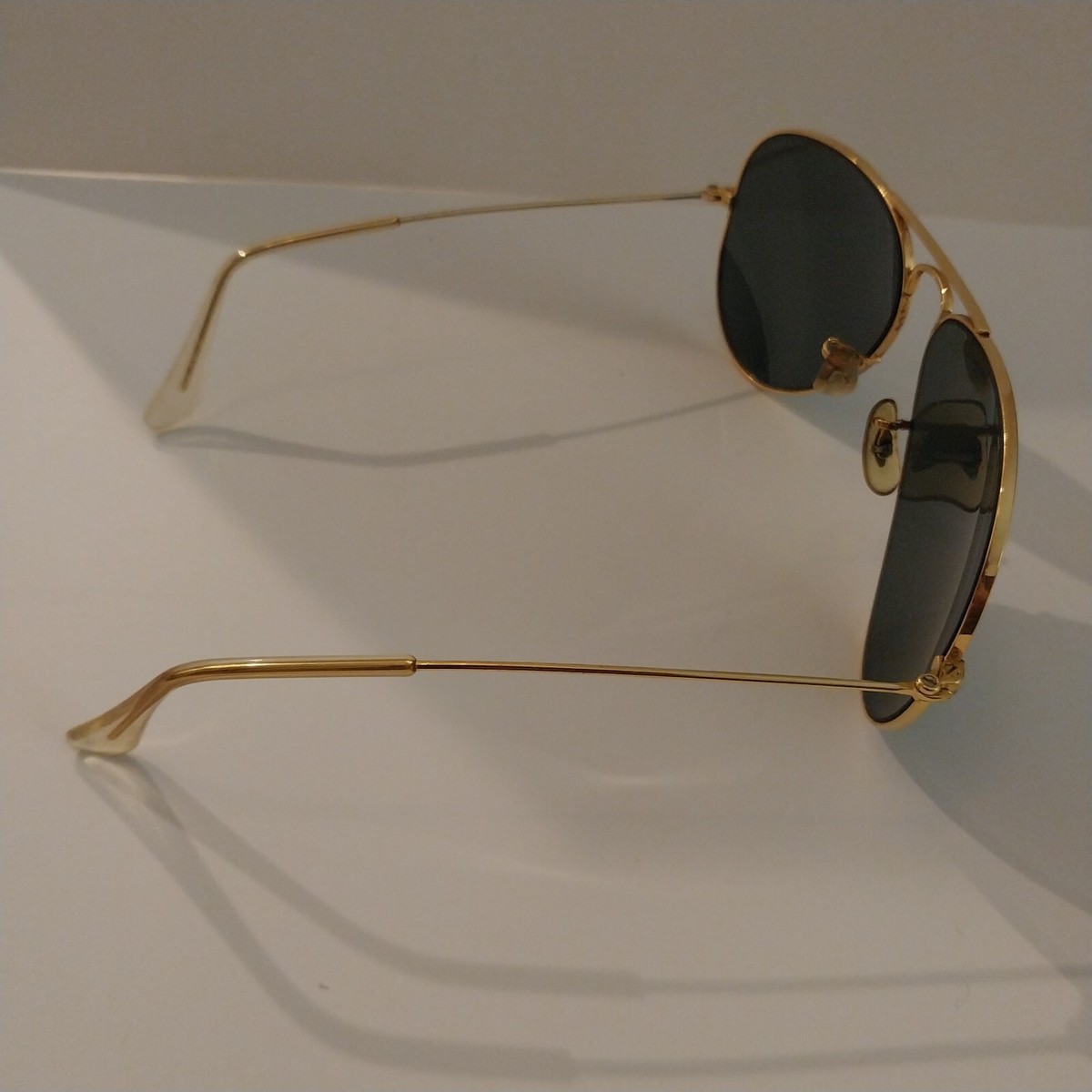 【70's】 Rayban vintage sunglasses 1969-1970 Vintage B&L Ray-Ban Wrap-around Aviator Sunglasses