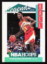 2018-19 Panini NBA Hoops Dominique Wilkins Legends of the Ball #LEG-1 Hawks