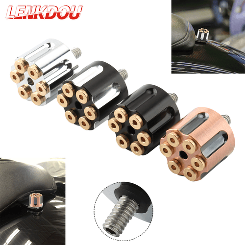 Tornillo de perno de asiento para guardabarros trasero para Harley Touring Street Glide Sportster 1996-2023  - Imagen 1 de 18