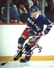 New York Rangers James Patrick Autographed Signed 8x10 NHL Photo COA CC