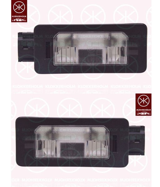 Neu Nummern Kennzeichenleuchte - L/R - FüR BMW 3 (E90) 2004-2012 X2-image