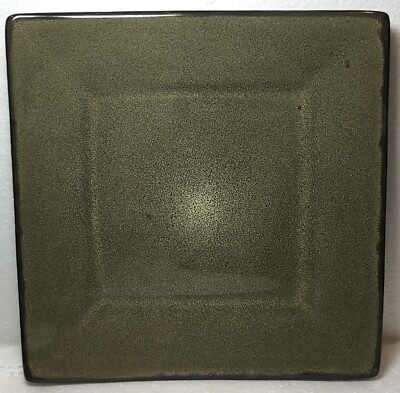 Gibson Elite Kiesling Square Dinnerware TAUPE SALAD PLATE ONLY Never Used #3