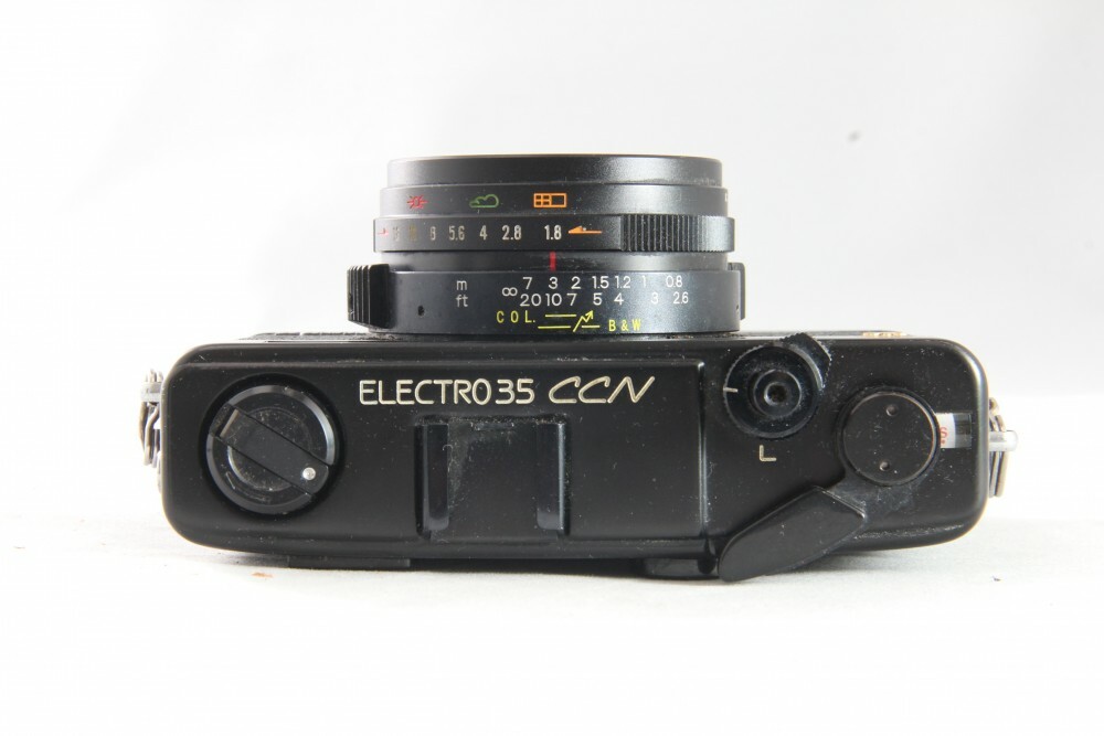 Excellent Yashica Electro 35 CCN WIDE Black Rangefinder Camera from Japan #838