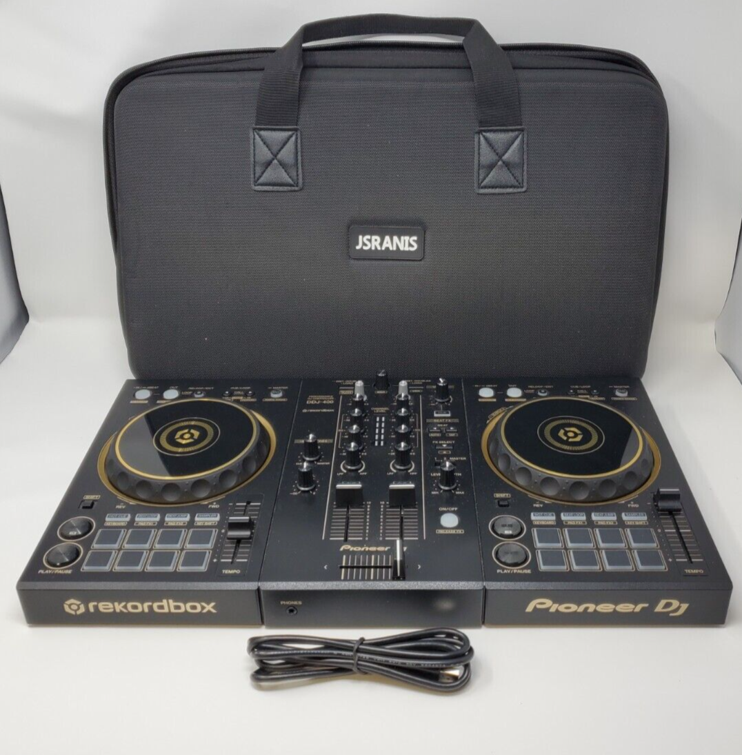 Pioneer DJ DDJ-400-N Controller - Gold for sale online