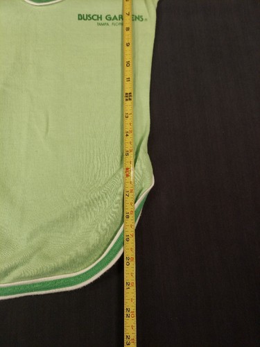 Vintage Busch Gardens Shirt & Shorts Set Kids Small Green - Picture 11 of 20